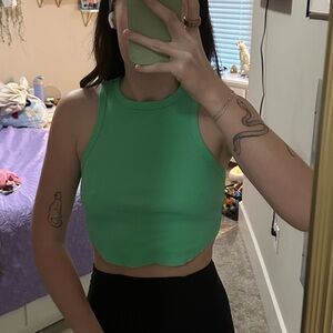 Wild Fable Green Crop Top